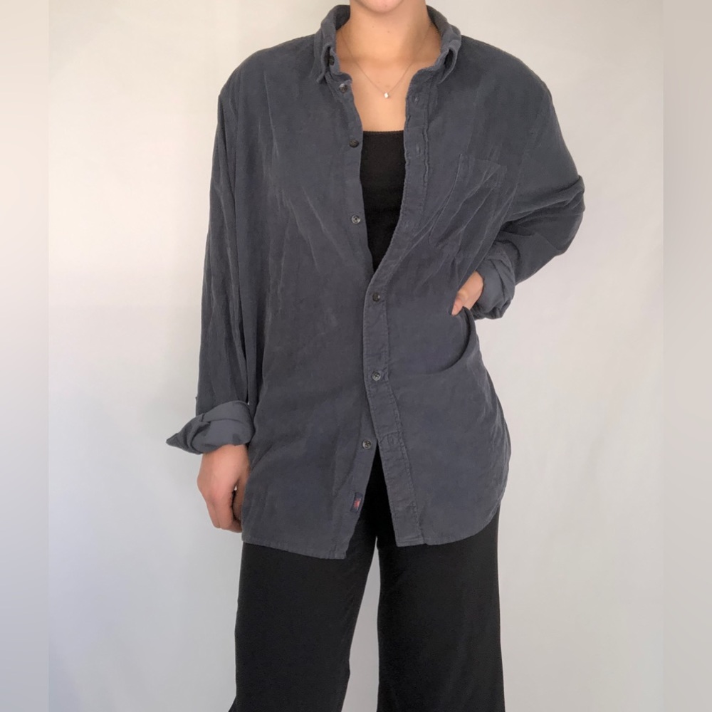 Faherty Stretch Corduroy Button Down